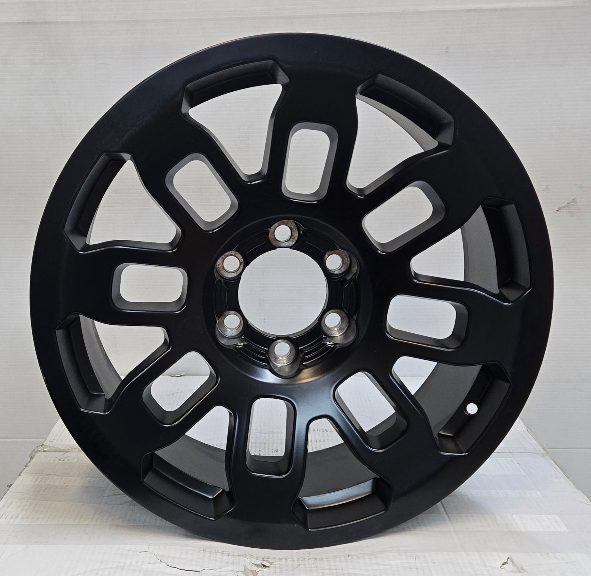 NOT OEM 5093 20X9.0 6X139.7 MATTE BLACK CB106 ET-0