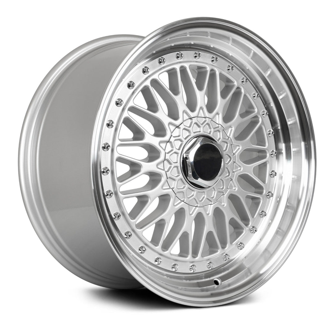 W883 18X8.0 5X112 5X114.3 5X120 SILVER CB73.1 ET35