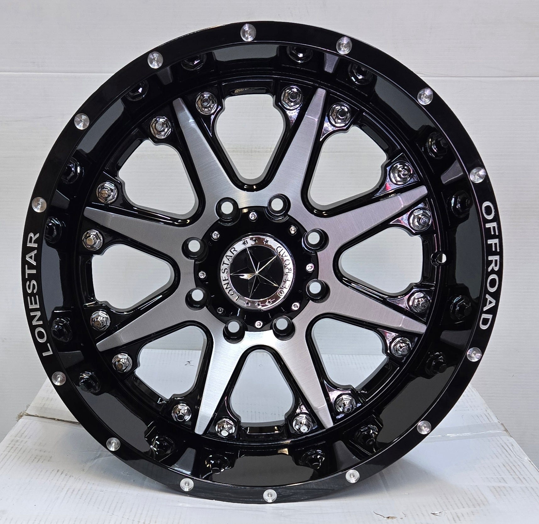 WRO4052022 20X10.0 8X170 GLOSS BLACK MIRROR FACE CB125.2 ET25