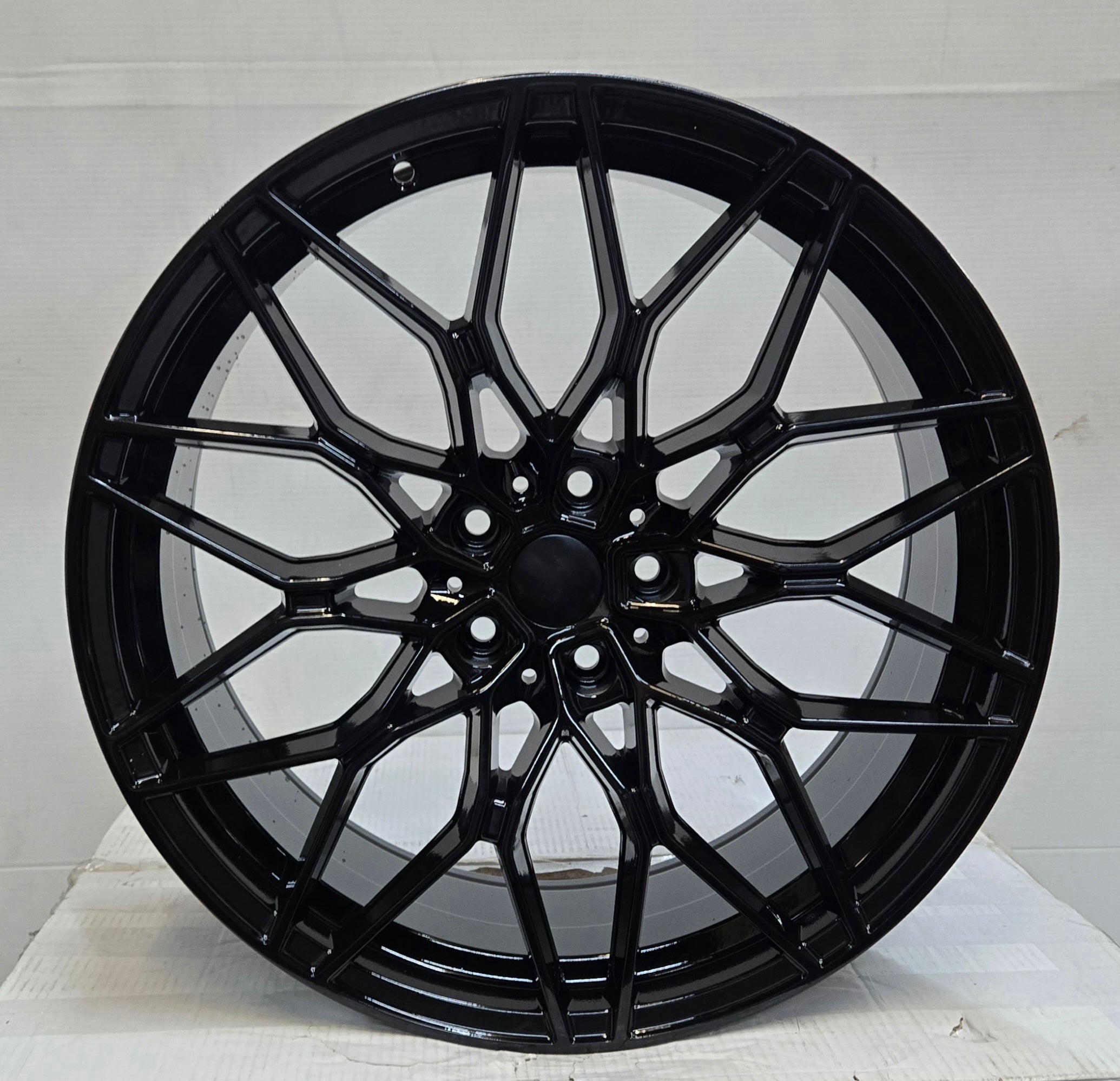 WCL206 20X8.5 5X112 GLOSS BLACK CB66.6 ET36