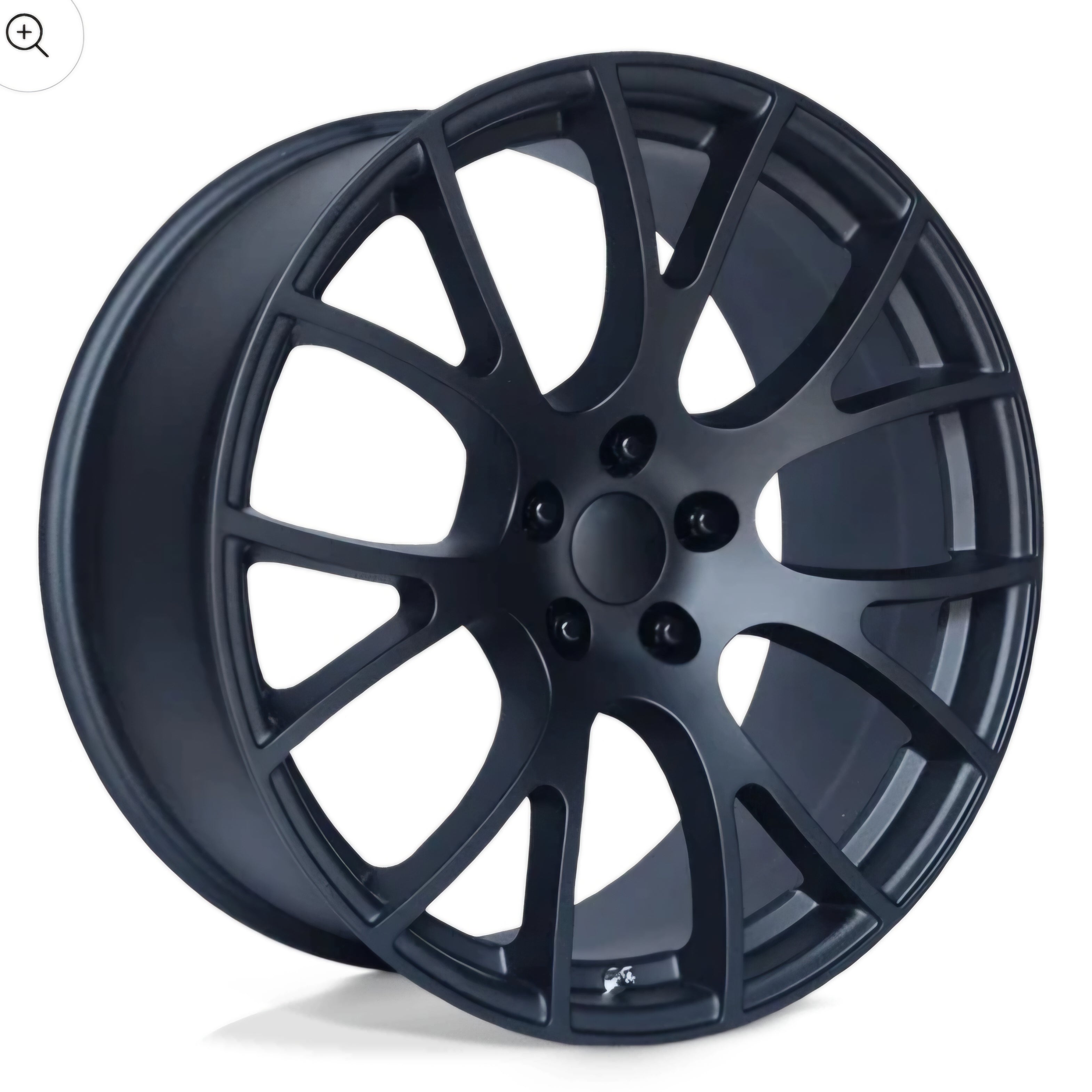 161MB-22959018 22X115 MATTE BLACK CB71.1 ET18