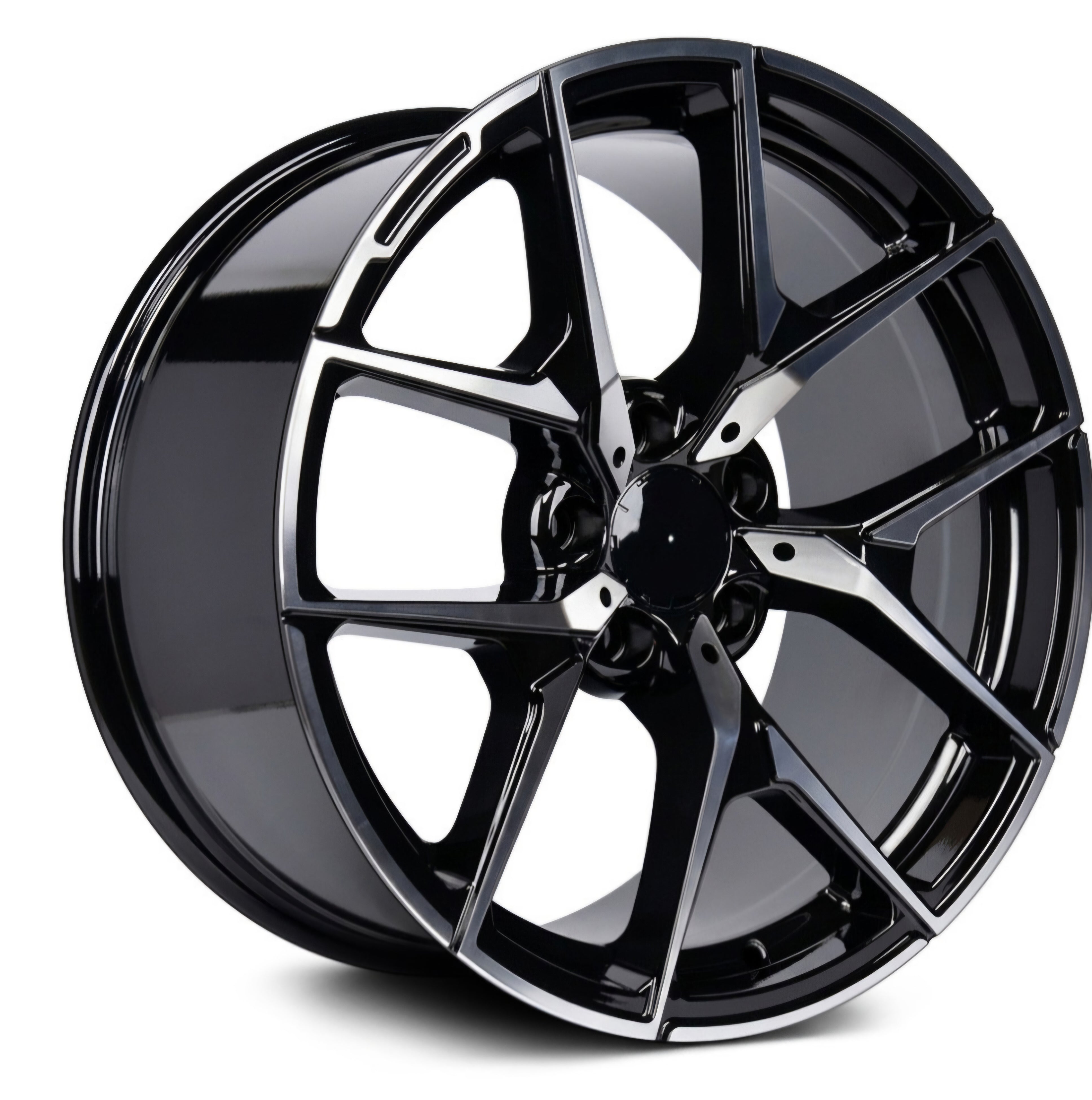 W838 20X8.5 5X112 BLOSS BLACK CB66.56 ET30