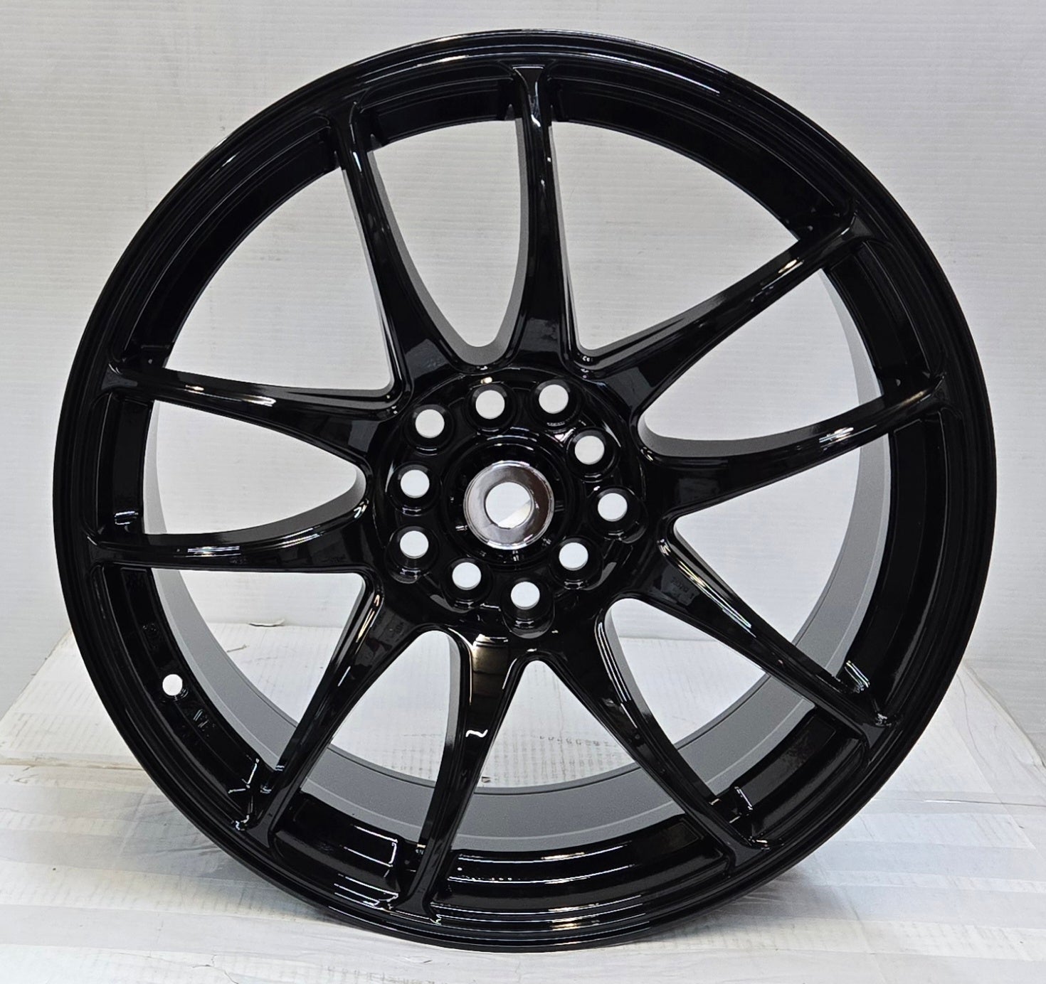 ZX006 17X8.0 5X100 5X114.3 PIANO BLACK CB73.1 ET35