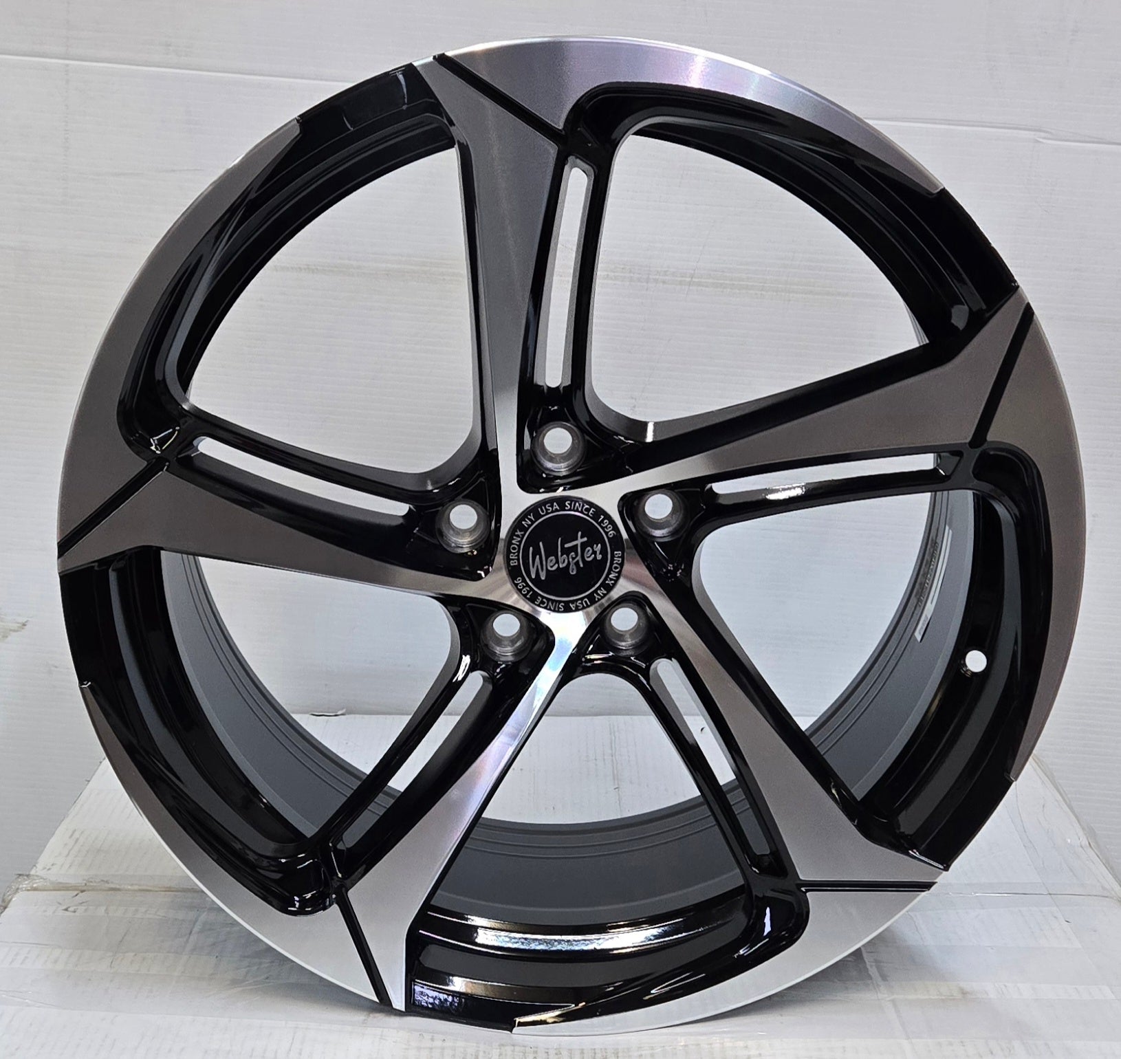 MST BLADE -717 19X9.5 5X114.3 BLACK MACHINED FACE CB73.1 ET35