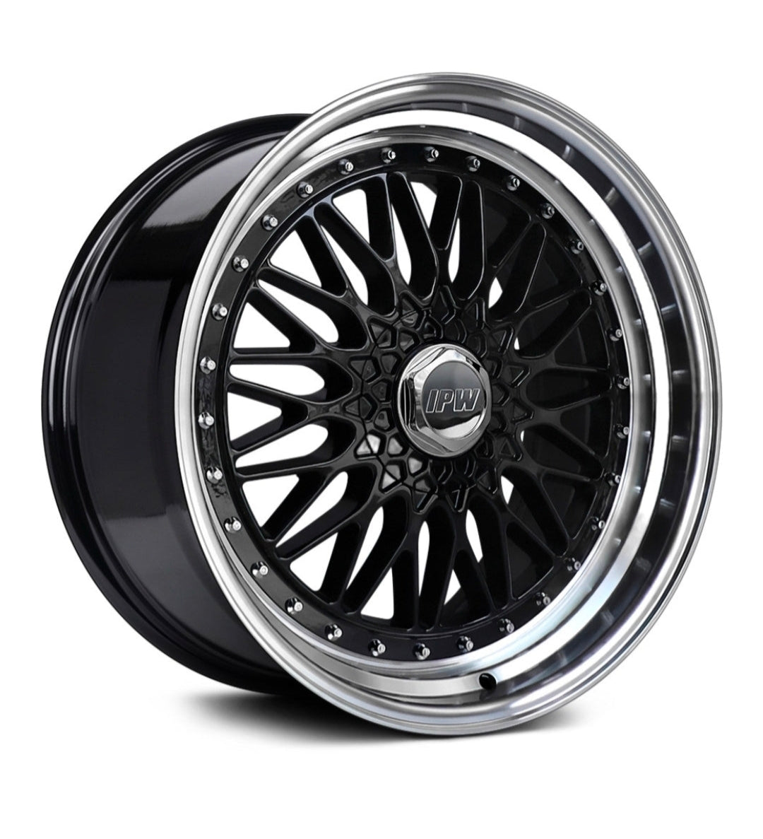 W883 18X8.0 4X100 4X114.3 BLACK MACHINED FACE CB73.1 ET35