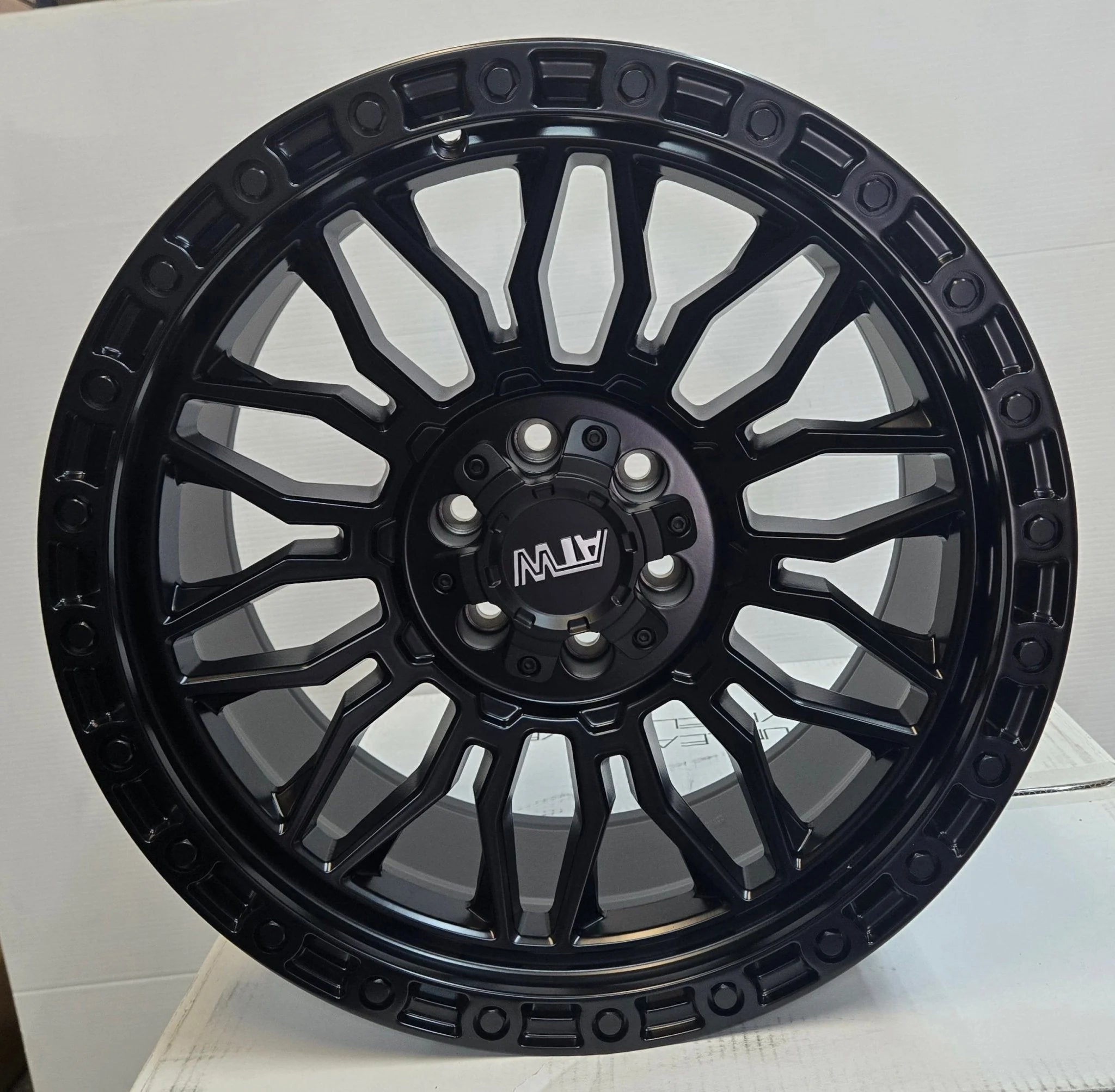 ATW NILE 18X9.0 6X114.3 / 6x120 SATIN BLACK
