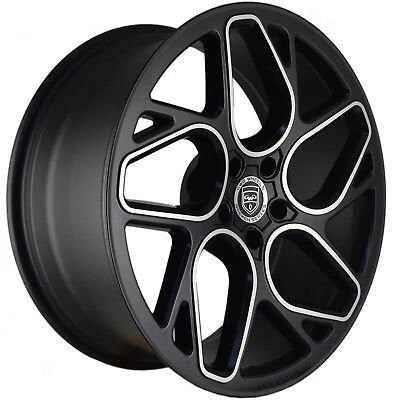 GWG BREMEN 20x10 LEFT BLANK SATINT BLACK MACHINED CB74.1 ET35